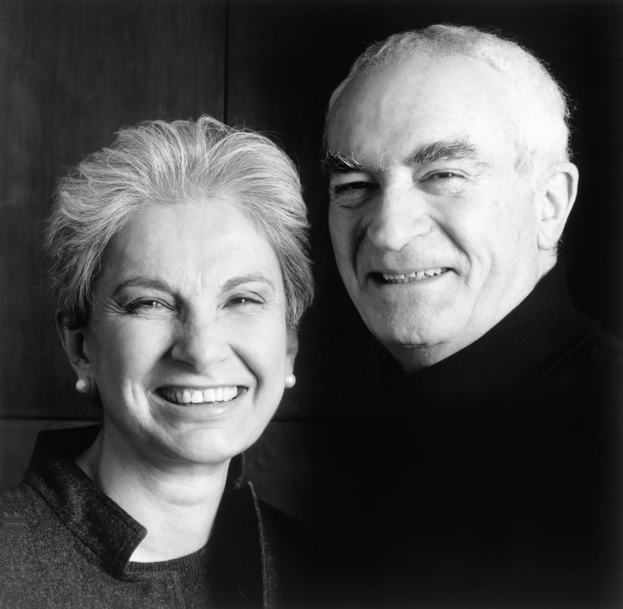 Lella and Massimo Vignelli, Portrait by Luca Vignelli